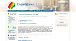 Desktop Screenshot of ersteinschaetzung.de
